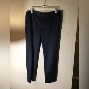 Charter club ankle pants, blue, 12, worn few times